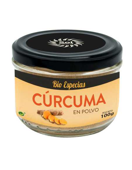 Curcuma en polvo bio 100g Sol Natural Curcuma en polvo bio 100g Sol Natural